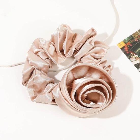 Декор в виде розы, веревка для волос, большая эластичная резинка для волос, резинка для волос в виде розы, женский держатель для хвоща, аксессуары для волос