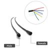 Julet Mini Connector 2 3 4 5 6Pin Cable Waterproof Connector For Ebike Display