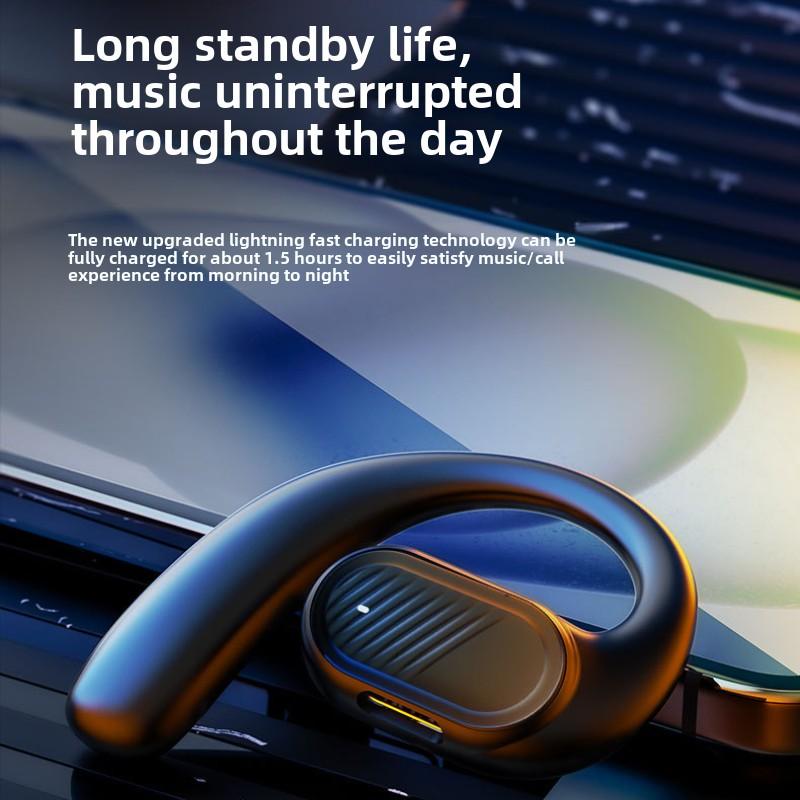 Двойные динамики одно ухо Bluetooth наушники не подходят для ушей Бизнес анти-падение спортивные подвесные Bluetooth наушники беспроводные высокое качество звука