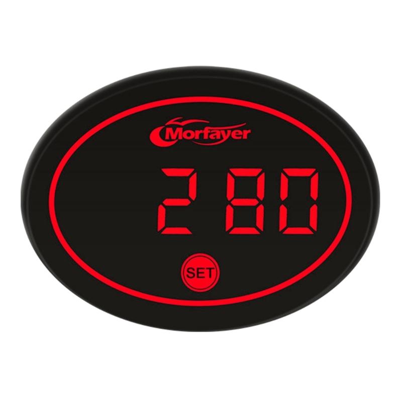Универсальный мотоциклетный электронный вольтметр светодиодные часы цифровой дисплей панель измеритель