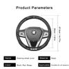 Rztbk6 Для BMW M3 M4M5 E36 E39 X1 X3 X5 E46 E60 E90 E91 FO1 F10 F15F20 F30 X7 Автомобильная противоскользящая кожаная карбоновая крышка рулевого колеса
