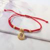 New Year Snake Year Bracelet Hand Rope Fortune Bracelet Unique Lucky Red Rope  Decoration