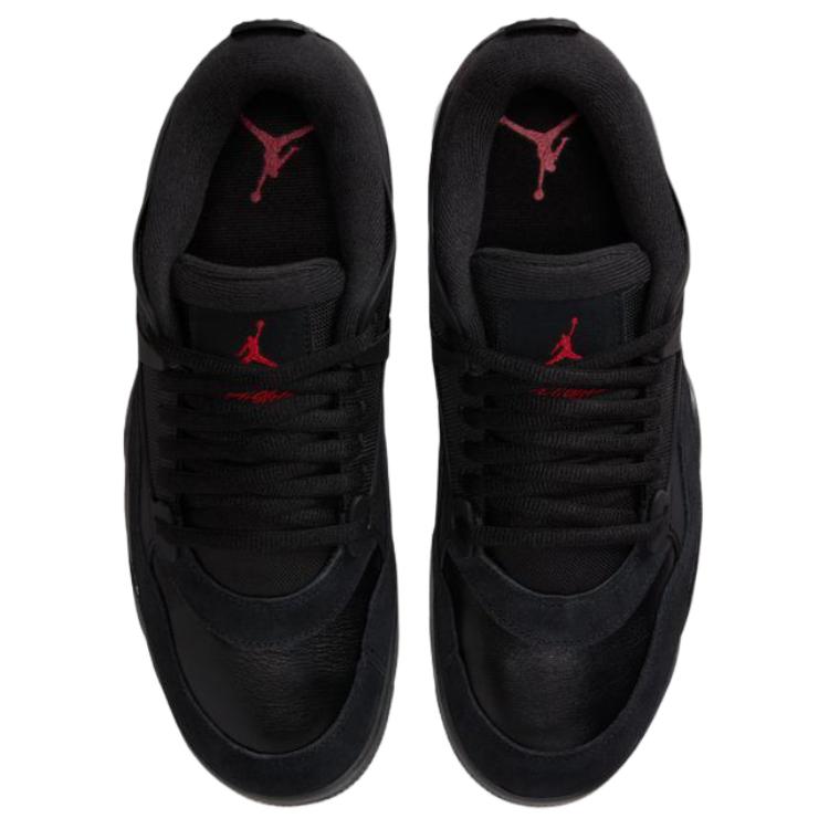 Jordan Air Jordan 4 Винтажные Баскетбольные Кроссовки Мужские Черные FQ7939-009