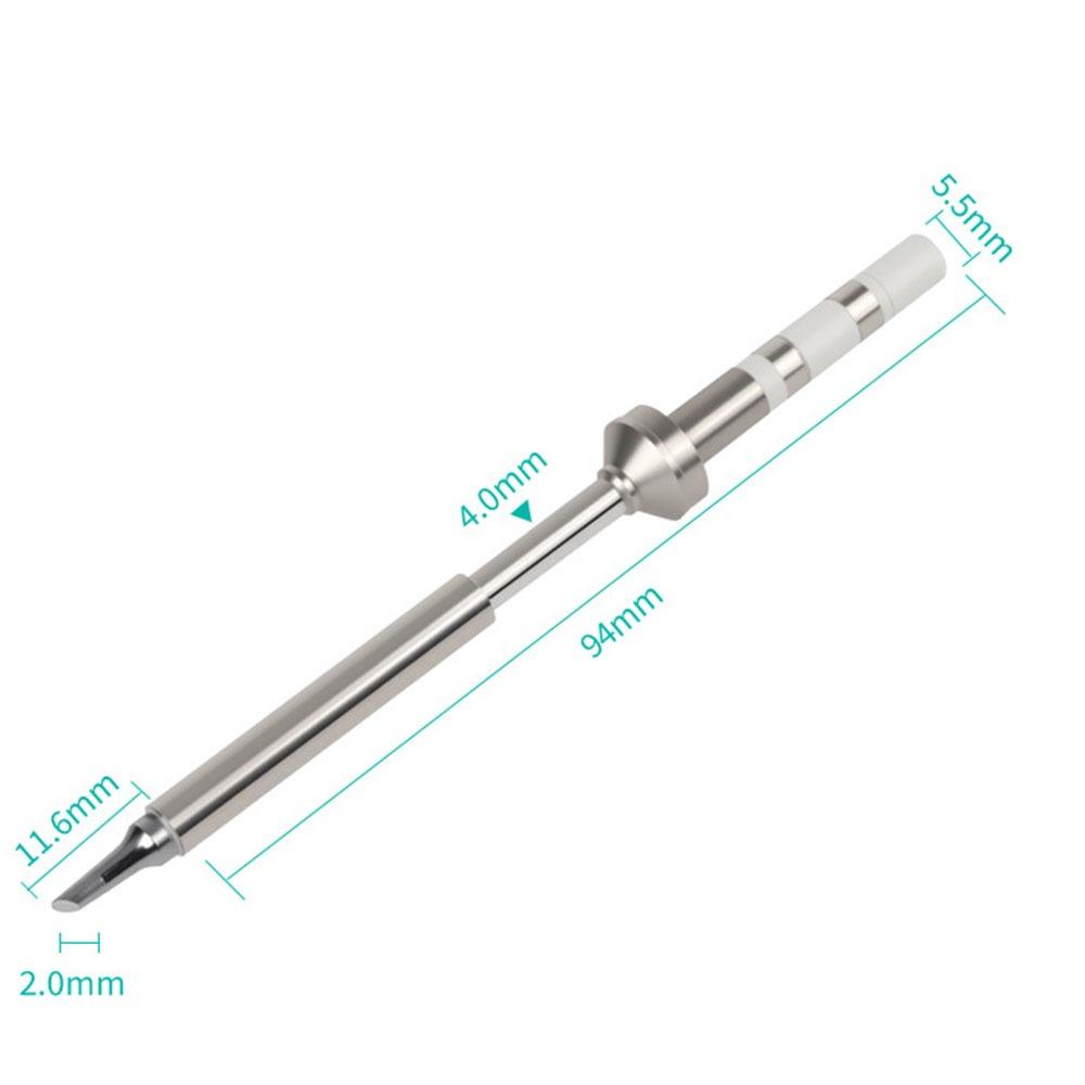 Мини-паяльник 70 Вт, жало для паяльника, никелированное, универсальный микропаяльник, медный сердечник, сварочный инструмент, аксессуары для пайки