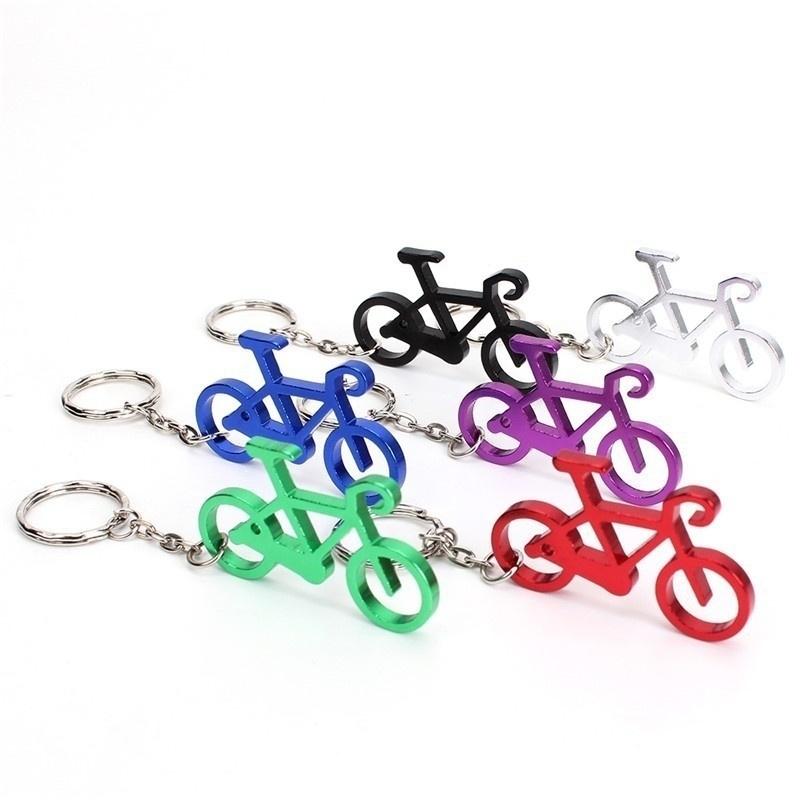 4 шт./компл. брелок для ключей EDC Multi Bike, брелок для бутылок, вина, пива, открывалка, многоцветная открывалка для пива, кухонные принадлежности
