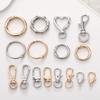 Zinc Alloy Spring Ring Lobster Clasp Keychain Accessory for Shoes