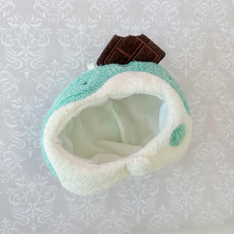 Ice Plush Kigurumi Cap for 10cm Plush Toy, Mint, Item