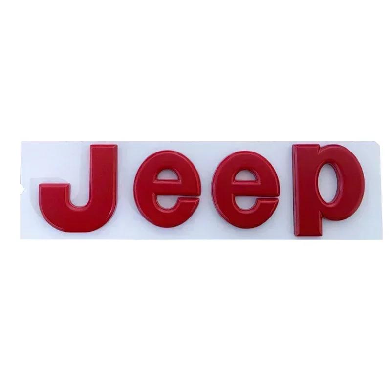 Car Front Hood Emblem Side Trunk Badge for JEEP Renegade Grand Cherokee Wrangler JK Compass Commander Patriot Liberty AKY1