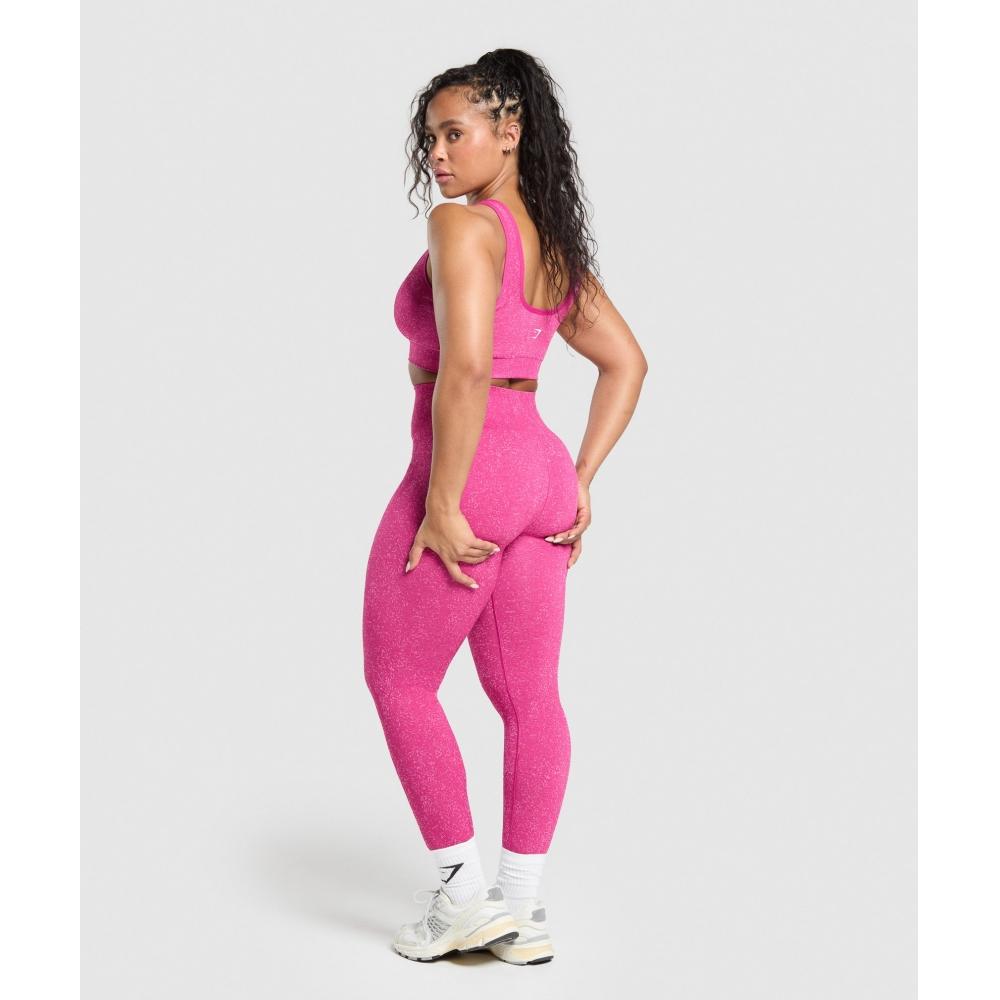 Gymshark Adapt Fleck Seamless Leggings Winning Pink Sour Pink B2a1b Kcqz