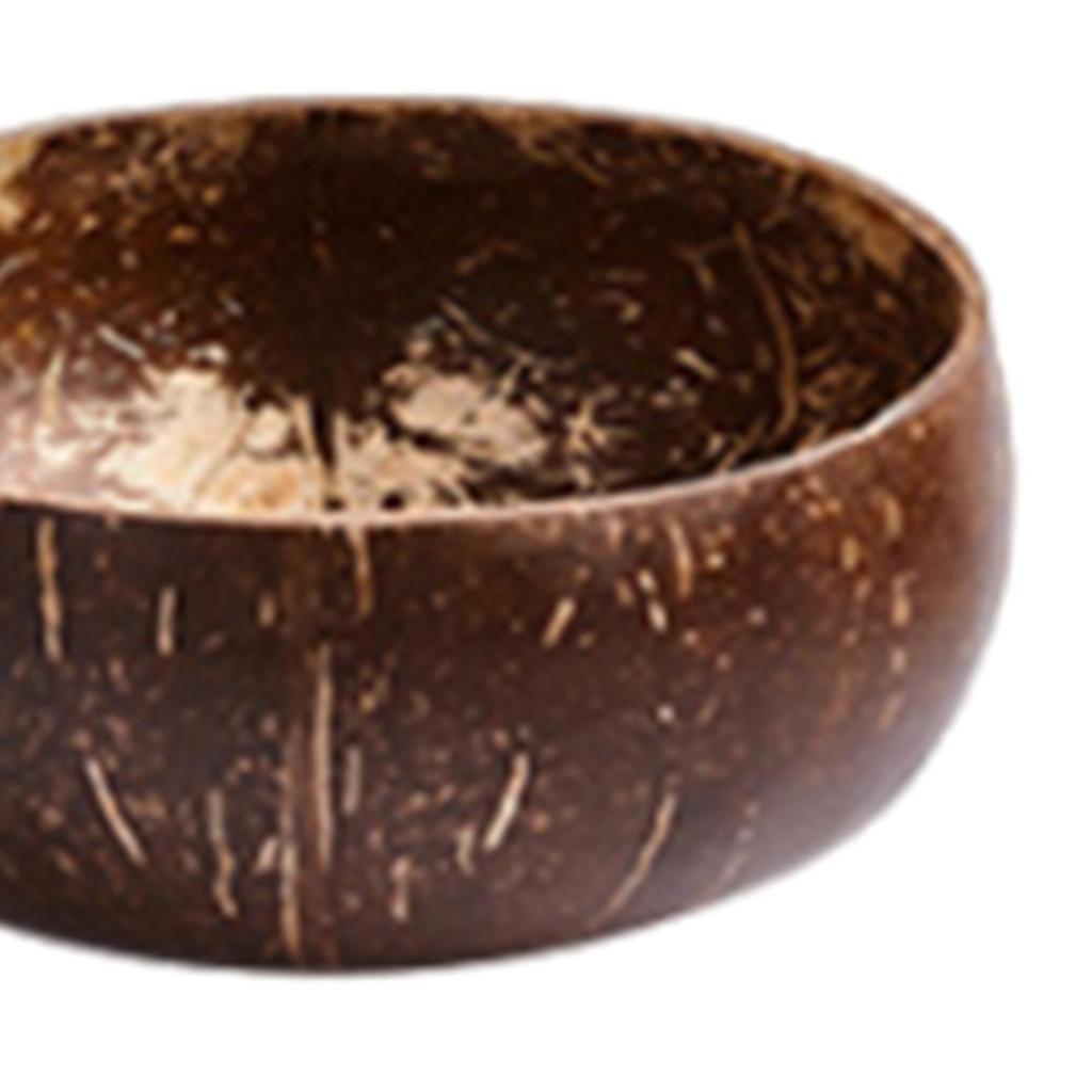 Coconut Bowl Set Modern Portable Multifunctional for Events Camping Outdoor