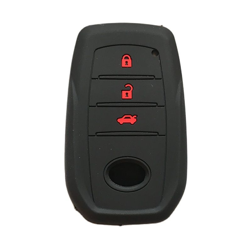Силиконовый чехол для автомобильного ключа для Toyota Chr Rav4 Auris Avensis Prius Aygo Camry Corolla Land Cruiser 200 Prado Crown Ключ