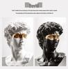 Black Gold David Resin Plaster Bust Ornament Art Kit