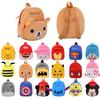 Cute Baby Children Plush Backpack Cartoon Anime Korean Version Kindergarten Early Education Shoulder Bag Anti-theft Shockproof 20*25cm
