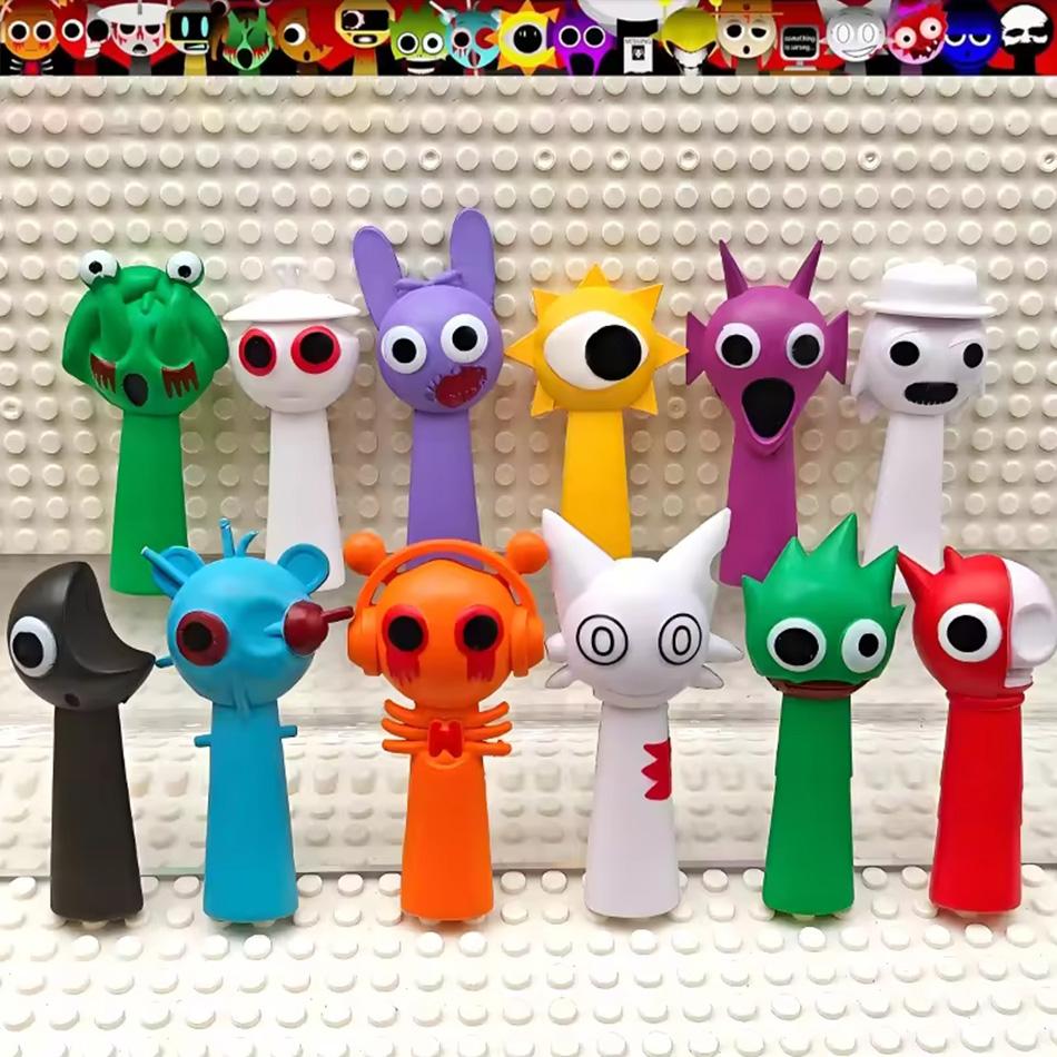 Игрушки Фигурки Sprunki v4 Фигурки Sprunky Модель Игровая Модель Украшение Игрушка Подарок на День Рождения Рождество Детские Подарки