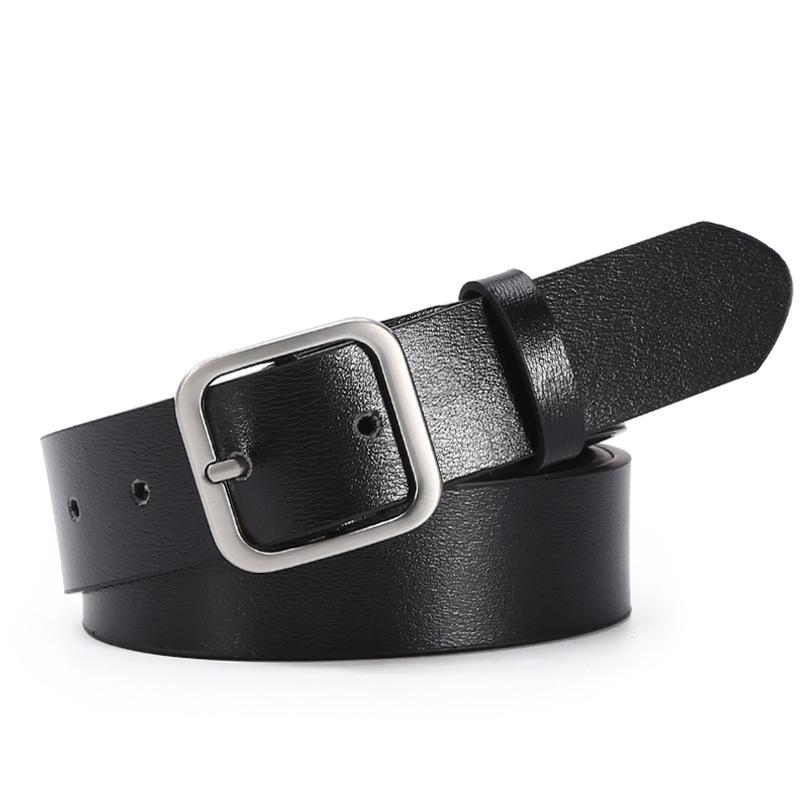 Ремень унисекс из модного термополиуретана из денима - корейский стиль, универсальный, повседневный для студентов