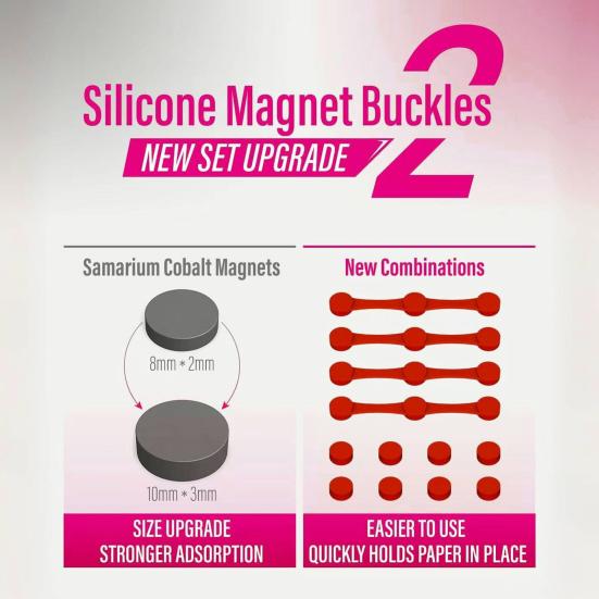 Магнит для фритюрницы с силиконовой пряжкой, быстросъемный термостойкий силиконовый зажим, защелки для пергаментной подложки, держатель для фритюрницы с магнитом