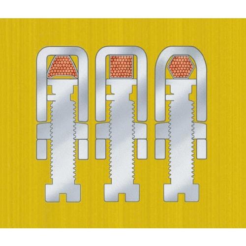 Knipex Wire End Sleeve Crimping Pliers, 0.08-10mm?, Comfort Handle, 9753-14