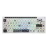 OUSEITECH R66 Mechanical Keyboard, Hot-Swap, Tenkeyless, Gaming Keyboard with Gasket Construction, Smart Display, RGB Backlit Knobs, 66 Keys,