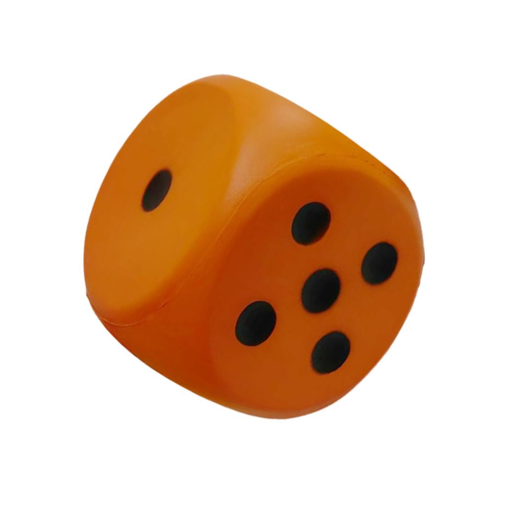 Large Foam Dices Soft Jumbo Dot Dices Learning 6 Sided 6 Inch Foam Dices Giant Dices Educational Toy for Stress Relief