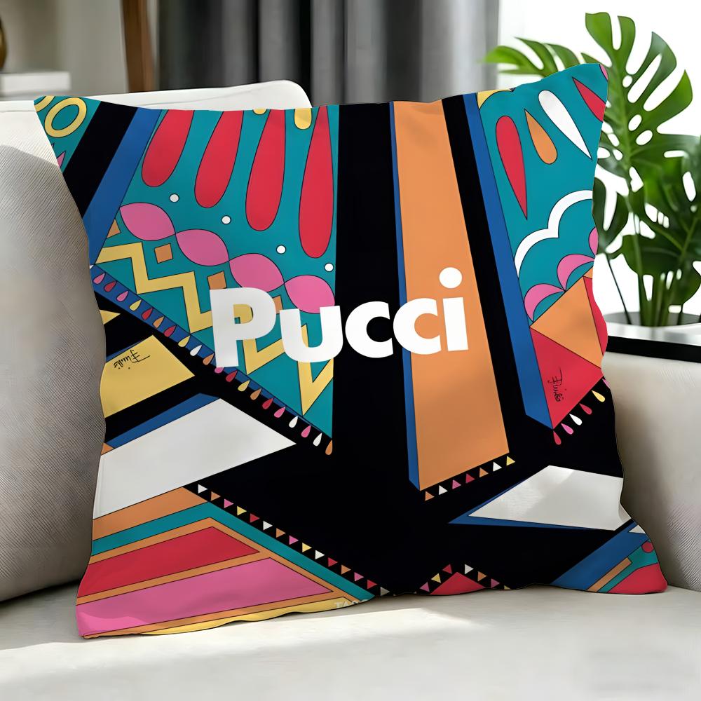 Бренд EMILIO PUCCI Наволочка Набор Наволочек 4 шт. 50x50 45x45 40x40 Наволочка Декоративная Диван Домашний Декор