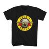 Пистолет Розовый Узор Guns N 'Roses Рок-группа Guns and Roses Повседневная Футболка Мужская и Женская Роскошный Бренд Группы