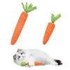 24cm Cat Toys Self-entertainment Carrot Teething and Cat Teasing Sticks, Bite-resistant and Scratch-resistant Teething Clawing