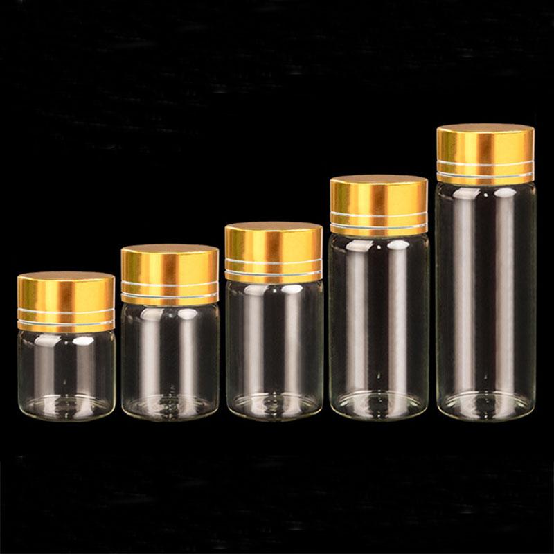 Пустая банка для образцов, мини-пробка из прозрачного стекла, пустые флаконы для хранения, украшение для дома, 5–14 мл, подвески своими руками, бутылка желаний