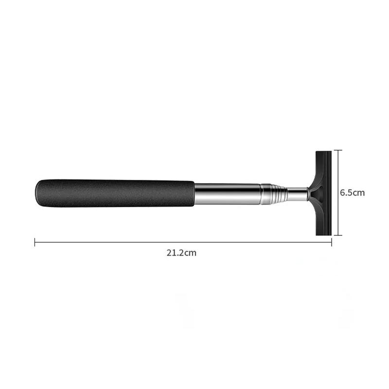 Автомобильный выдвижной многофункциональный стеклоочиститель, щетка для чистки окон и зеркал заднего вида, удаление воды и пыли, артефакт, гарантирующий видимость при вождении