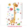 Ростомер Жираф Съемная наклейка на стену Мультяшные животные Декали для детской комнаты Гостиной Домашний декор