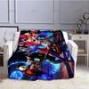 Fashion EVA Queen Thin Blanket Beauty Art Pattern 3D Printing Blanket Flannel Portable Home Travel Office Blanket