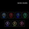 Car LED Cup Holder Light Mats Car Coasters Bottle Atmosphere Light For BMW 1 2 3 4 5 7 Series X1 X3 X4 X5 X6 X7 F10 F30 E46 E60