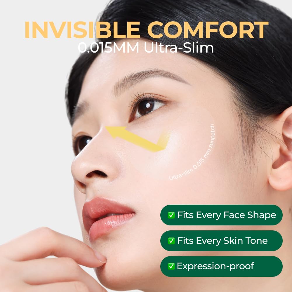 Easydew DW-EGF Прозрачный солнцезащитный патч 4 шт.