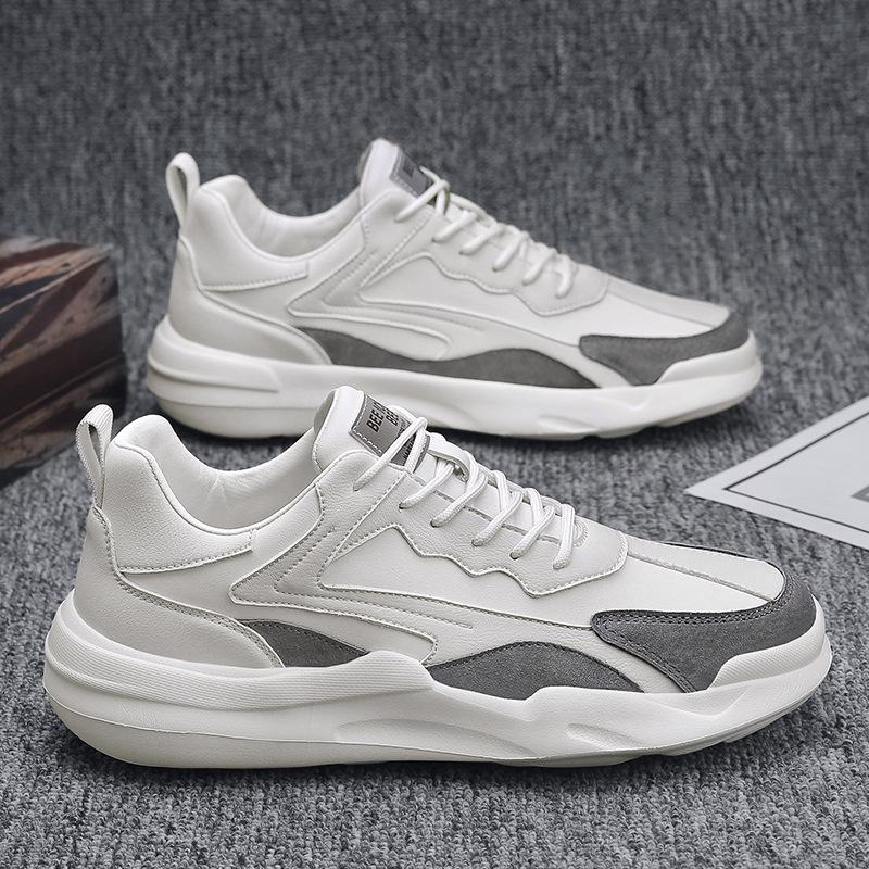 Nes Shoes for Men Легкие кроссовки Spring High End Microfiber Leather Casual Sport Shoes Street Fashion Loafers