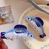 Creative Ocean Sardine Clip Hair Clip Cute Texture Shark Clip Ponytail Clip Hair Ornaments Female