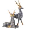 Deer Statues for Home Decor, Decorative Animal Figurines Sculptures, Living Room, Bedroom, Kitchen, Dining Room, Showpiece