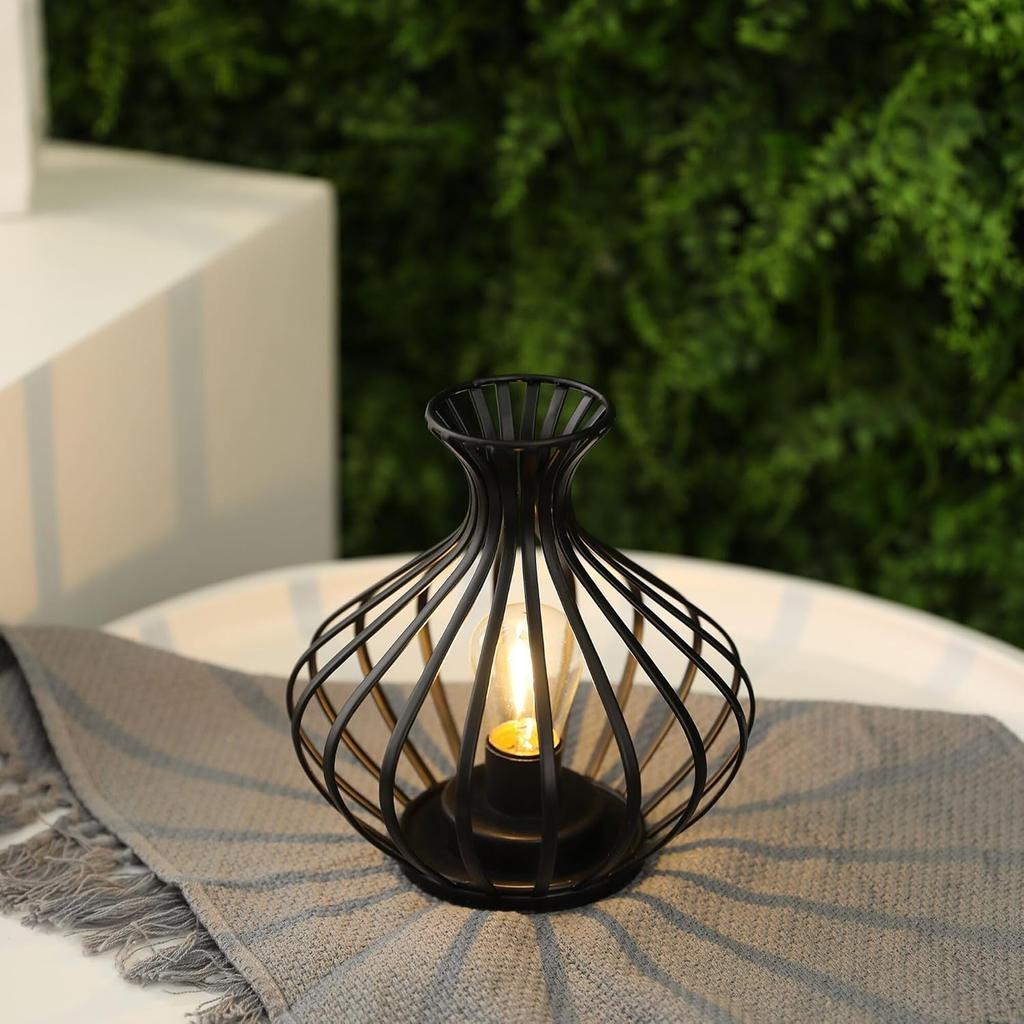 JHY DESIGN украшения наружная настольная лампа ночник 7.5''высокий современный стиль лампа на батарейках с 6-часовым таймером декоративная прикроватная лампа