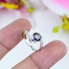 Natural Mystic Topaz Gemstone 925 Solid Sterling Silver Jewelry Ring S.9.5 N0w32