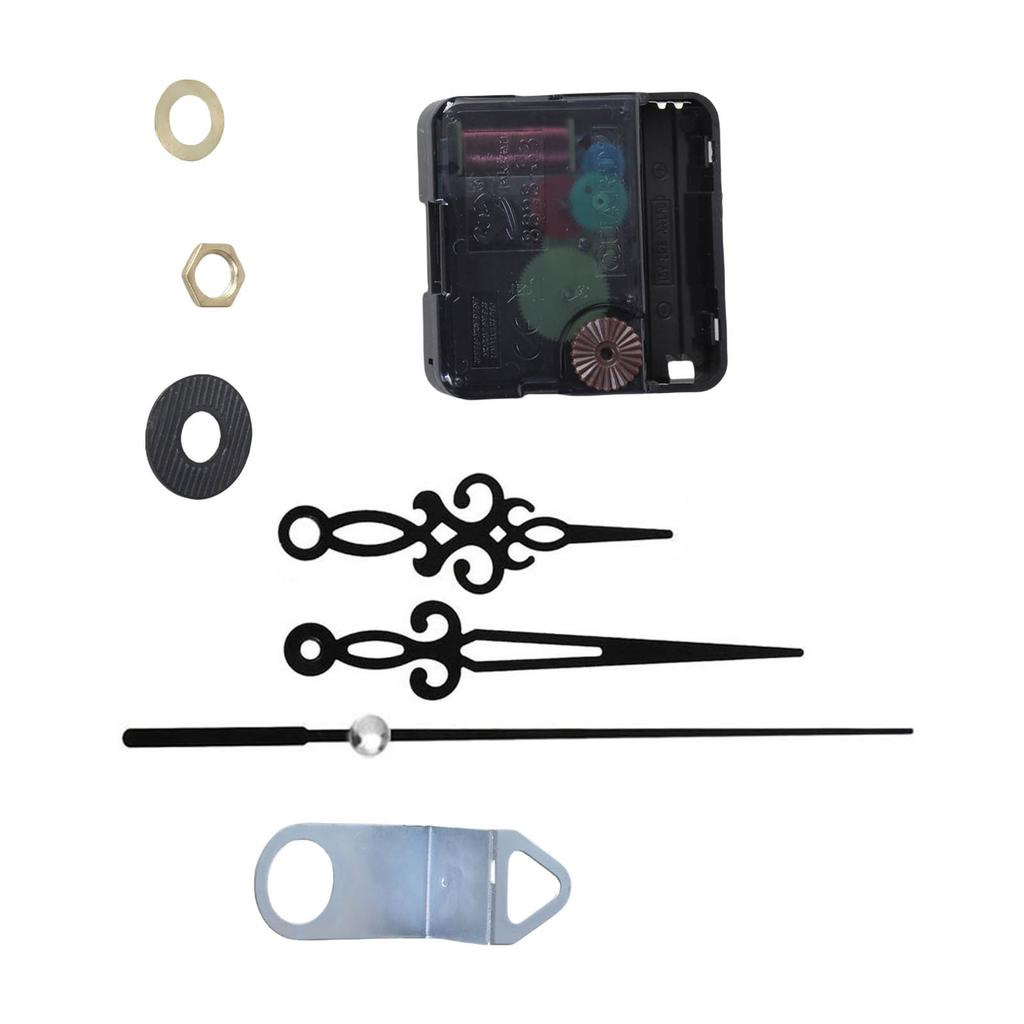 Бесшумные часовые механизмы, работающие от батарейки, часовой механизм со старинными стрелками для ремонта настенных часов