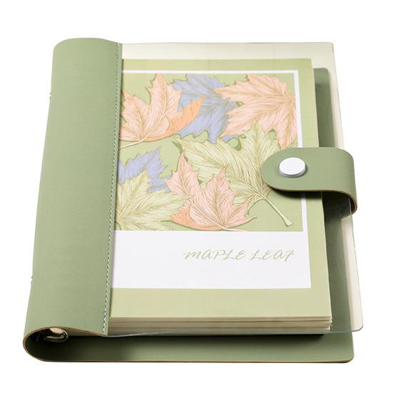 Блокнот формата A5 B5, 120 страниц, обложка из искусственной кожи, разлинованный, с отрывными листами, металлический