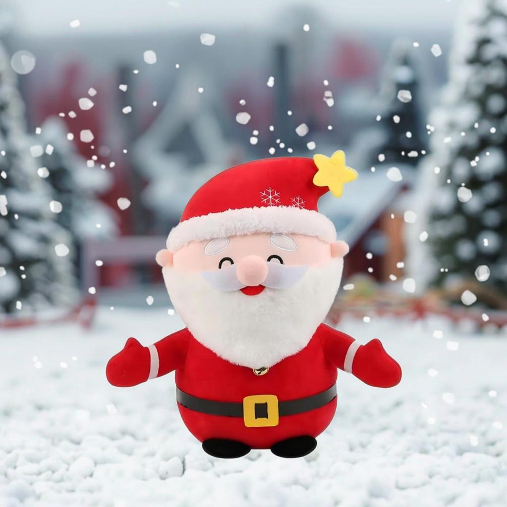 Christmas Series Plush Toy Santa Claus Doll Holiday Limited Edition Christmas Tree Best Partner