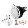 Air Cleaner Filter Intake Filter Kit For Harley Dyna FXR EVO 1993-2017 Softail Fat Boy Breakout Touring Road King Electra Glide