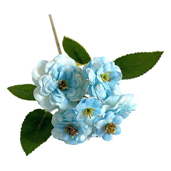 Искусственные Цветы Розы Букет из Искусственных Шелковых Роз 6 Головок Реалистично Распустившиеся Розы для Дома Свадебной Вечеринки Цветочная Композиция Центральная Часть Стола