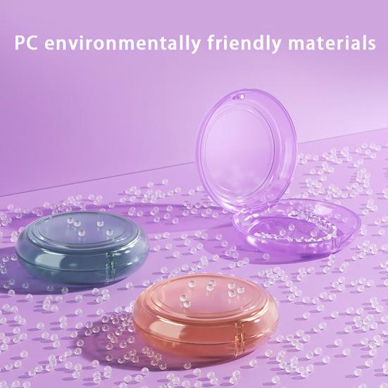 Transparent Braces Storage Box Dustproof Moisture-proof Magnetic Clasp Sealed Retainer Case Mouth Guard Case Retainer Removal Tool And Brush Container