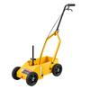 VEVOR Striping Line Marking Machine 12-Can Capacity Yellow with 4 Wheels, Parking Lot Striping Machine, 50-100 mm Adjustable Line Width, Heavy Duty