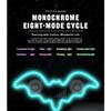 Solar Powered Car Neon Light RGB LED Window Lamp Suction Cup Rechargeable Breathing Lights Ambient Light Decorative Lamp