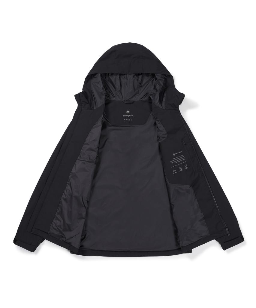 SNOWPEAK APPAREL 2L Titanic Windbreaker (S26Fmtwb30) Black