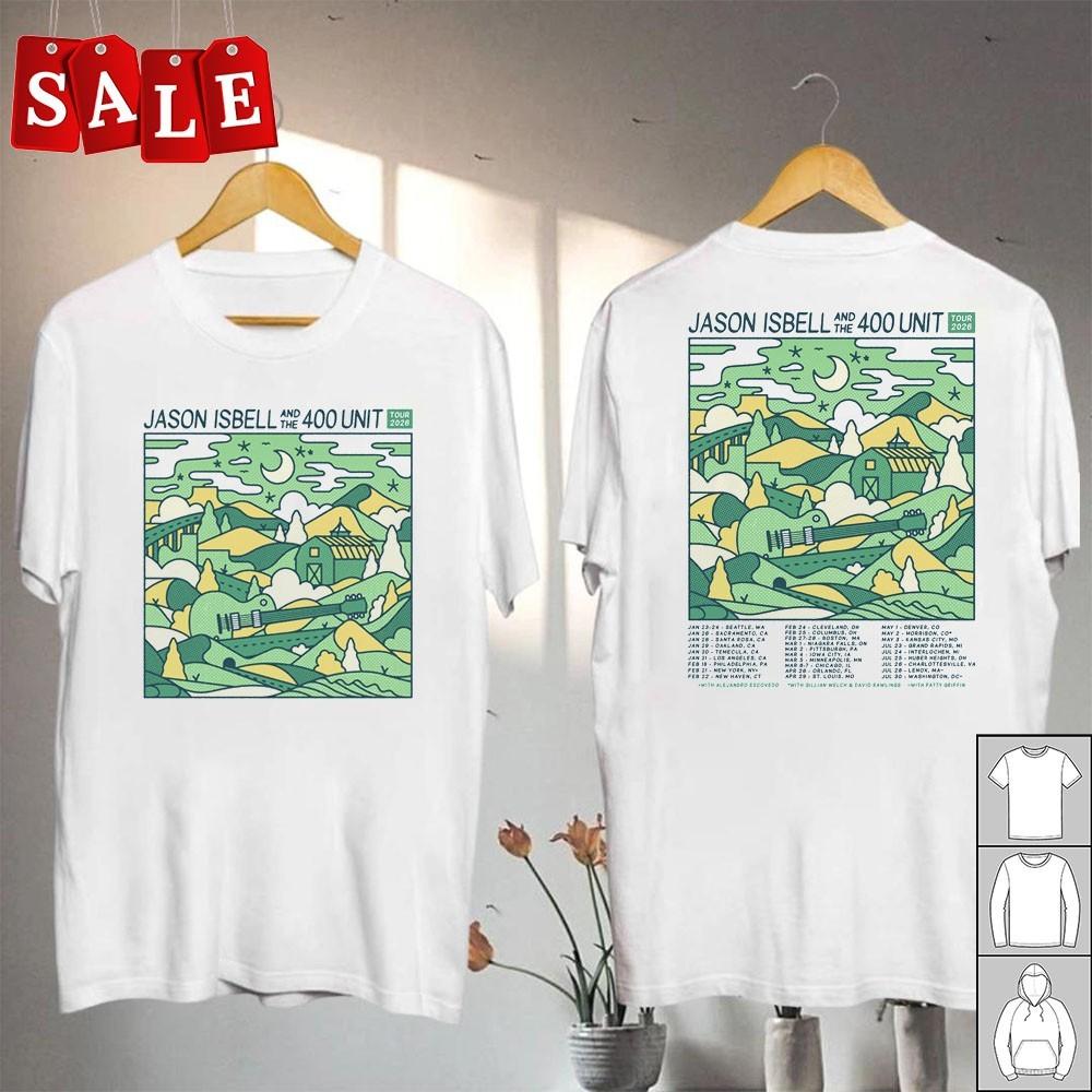 New Jason Isbell và The 400 Unit 2026 Gift For Fans Unisex S-5XL Shirt UK16 Unisex T-Shirt
