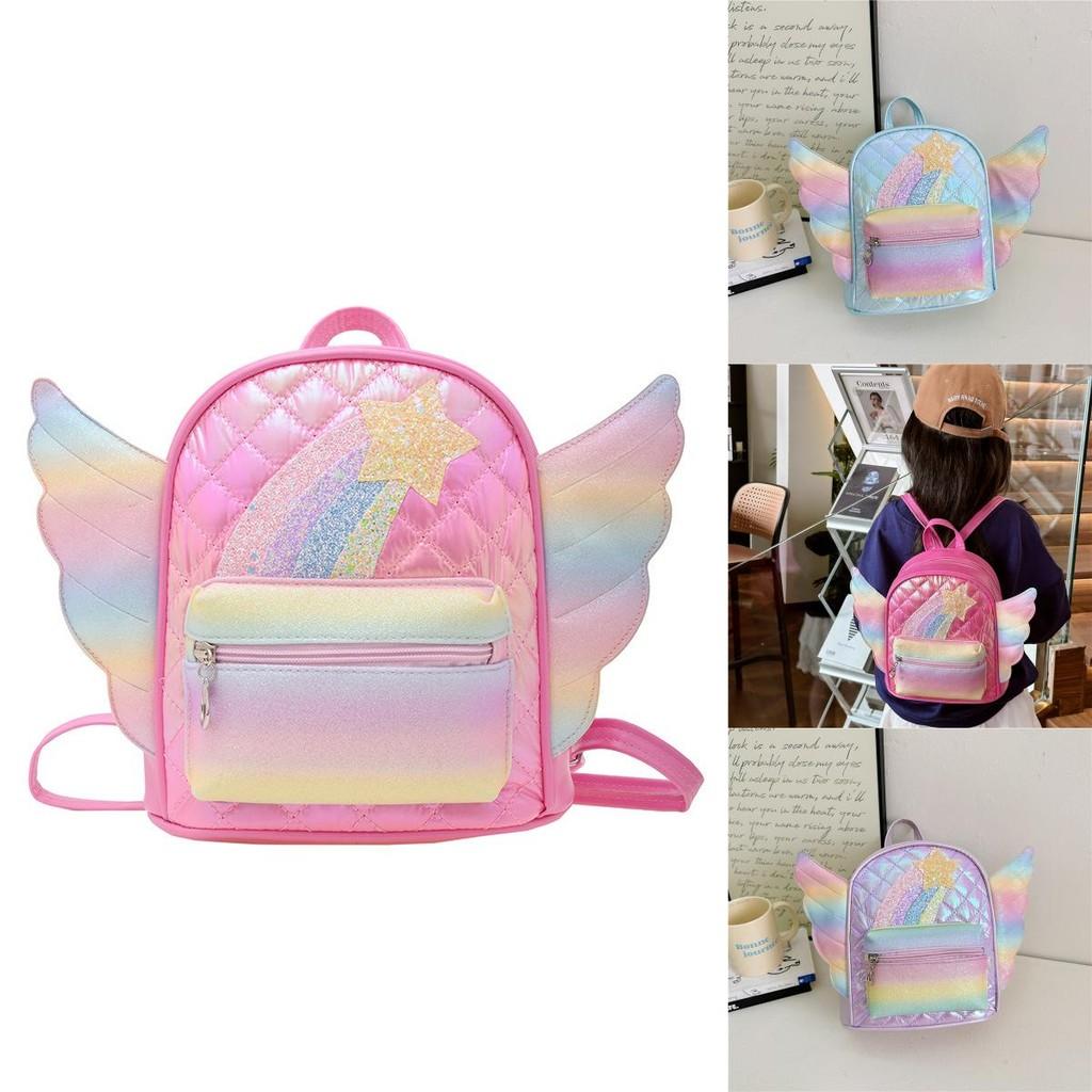 Очаровательный рюкзак с пайетками для девочек детсадовского возраста от трех до шести лет в милых цветах