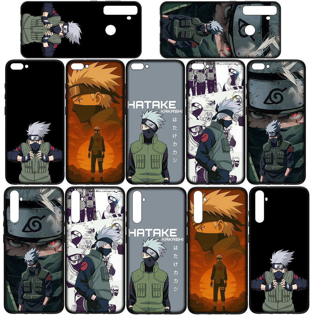 Phone Case for iPhone 17 15 16 Plus Redmi Note 14 12 11 13 Pro Max Huawei P30 P20 Lite OPPO A60 A40 A80 A38 A54 Kakashi Hatake Wallpaper Narutos Cover