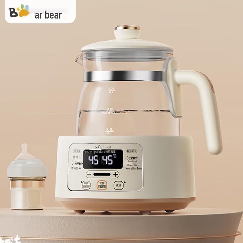 Bear 1.2L Умный подогреватель молока с поддержанием температуры и чайник для смеси